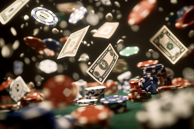 nk138 poker table interface showing player positions and pot display